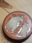 Vintage Advertising 1 5 8  Three Flowers Face Powder Paris Tin 