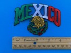 Mexico Flag Patch W  Eagle Iron-on Sew-on Embroidered Mexican Emblem  4 x2 75    