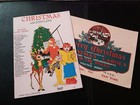  Christmas Vintage Sheet Music  Set Of 2