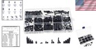 260pcs M3 Nylon Hex Spacer Standoff Kit - Ideal For Electronics And Robotics