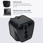 Europe To Usa Plug Adapter     Universal Power Converter Travel Charger For Phone