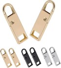 Zipper Pull Replacement Metal Zipper Handle Mend Fixer Tab Repair For Luggage   