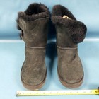 Ugg Australia Bailey Button 5803 Black Sheepskin Boots Women s Size 9