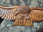 Hand Carved Wood Eagle