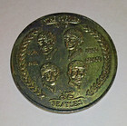 Original 1964 Coin   Medal Commemorating Beatles Visit To The United States