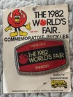 Vintage 1982 World s Fair Knoxville  Tennessee Belt Buckles   Lot Of 3   Vg  