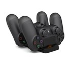  Dual Charger Dock For Ps4 Controller Charging Stand Wireless Gamepad H