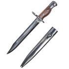 British Enfield No 5 Jungle Carbine Bayonet And Scabbard - Free Shipping