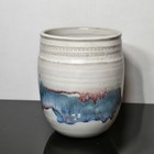 Mcm Studio Art Pottery Vase Signed