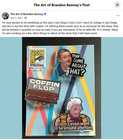 Brandon Kenney Pin Set I Think You Should Leave With Tim Robinson Sdcc 2003
