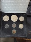 1974 Royal Canadian Mint 7 Coin Set  500 Silver Dollar Winnipeg W case
