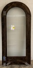 Rustic Alder Lumber Arch Top Door Solid Wood Storybook Reed Architectural Glass
