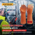 Gol-siv Class 2 Insulated Gloves Astm D120 17000v 1 Pair Yellow