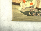 Vintage 1951 Walt Disney Alice In Wonderland Stencil   Sticker Coloring Book