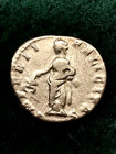 Caracalla  Coa Roman Emperor 198-217 Ad  Silver Denarius  Felicitas 17mm  2 88gr