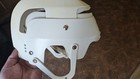 Vintage 1970 Cooper Sk100 Sk 100 Adult Size Hockey Hurling Helmet White