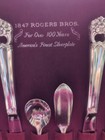 Vintage 1847 Rogers Bros Eternally Yours 52 Piece Silverplate Flatware And Chest