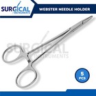 5 Pcs Webster Needle Holder 6  Surgical Dental Stainless Steel German Grade