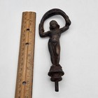 Vintage Cast Iron Cherub Finial Topper 6 