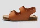Toddler Reagan Footbed Sandals Cognac - Cat   Jack - Choose Size