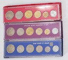 Lot Of 3 Israel Official Mint Sets In Ogp 1971  1972  1973