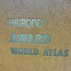 Vtg Hammond Award World Atlas 1967 Hardback Book Volume Maps   Radio