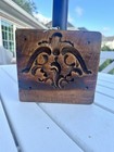 Antique Victorian Ornate Carved Wood Architectural Plaster Casting Mold Rare 