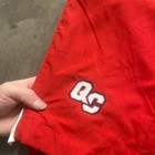 Y2k Queens College Men s Nike Red White Track Pants Insulated Baggy Collegiate M