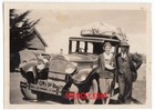 Old Photograph Of A Couple On A Road Trip Packard Car Australia Circa 1930
