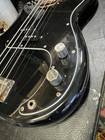 1983 Vintage Fender Squier Precision Electric Bass Sq Serial   Black Mij 62ri