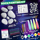 Christmas Gifts For Girls Art Toys Craft Kits  Rock Painting Kit For Kids - Glo