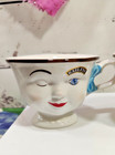Vtg 1996 Collectable Baily   s Irish Cream Winking Tea Cups His   Hers Ltd Edition