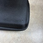 Tumi For Delta Hard Shell Travel Amenity Kit Case Black Zip Pouch Organizer