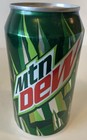 12oz  Mtn Dew Soda Can   Dew Tour  Empty Bottom Opened 