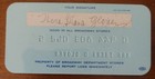 Vintage Broadway Department Store Credit Charge Card