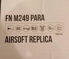 Cybergun Fn Herstal Licensed M249 Para    featherweight    Lmg Missing Charger
