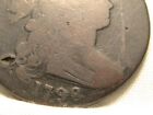 1798 Draped Bust Large Cent Style 2 Hair S-178 R5  Reverse Of 1795