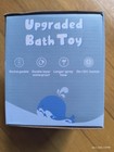 Whale Baby Bath Toys Sprinkler Bathtub Pool Water Fountain Whale Toy Light Up 