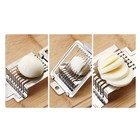 Stainless Steel Boiled Egg Slicer Cutter Mushroom Tomato Ham Kitchen Chopper Usa