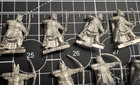 Games Workshop Lotr Oop Metal Gondor Archers Warband Lot X11 Middle Earth Sbg Un