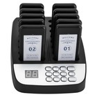 Restaurant Wireless Guest Paging System 10 Beepers Queuing Calling Pager Food