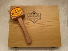 12 Gouge Carving Set W  Mallet Case Hand Made Professionally Sharpened White Ash