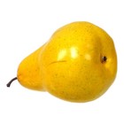 Artificial Pear Large Bright Yellow Green Plastic Decorative Fruit Pears Fake