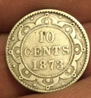 Newfoundland 1873 10 Cents Silver