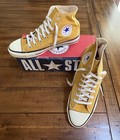 Vintage    90s Converse All Star Hightops Made In Usa Men   s Rare Size 8 5  W box 