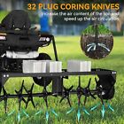 48  Lawn Aerator Tow Behind For Plug Aerating W universal Hitch For Lawn  garden