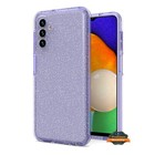 For Samsung Galaxy A16 5g Glitter Sparkle Bling Hybrid Rubber Tpu Gel Case Cover