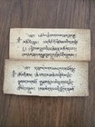 Antique Mongolian Tibetan Buddhist Handwritten Small Manuscript