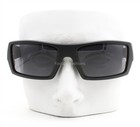 Oakley Gascan Sunglasses Oo9014-03-473 Matte Black Gray Tinted With Pouch