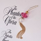 Phantom Of The Opera 4  Ornament suncatcher Stage Used 12mm Bead From Chandelier